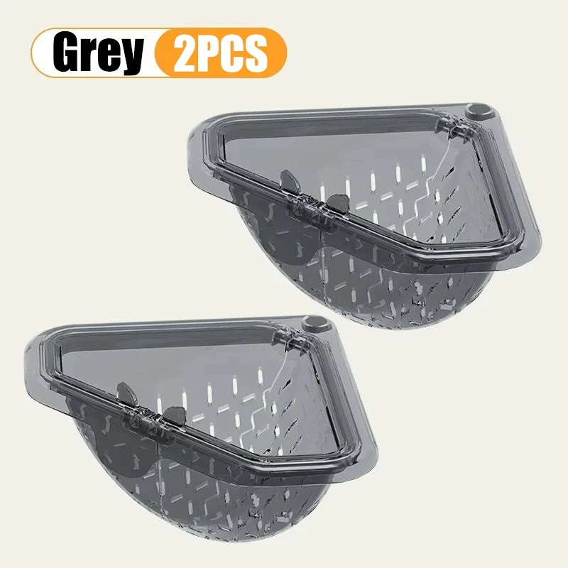 Removable Magnetic Kitchen Sink Strainer Basket with Detachable Filter