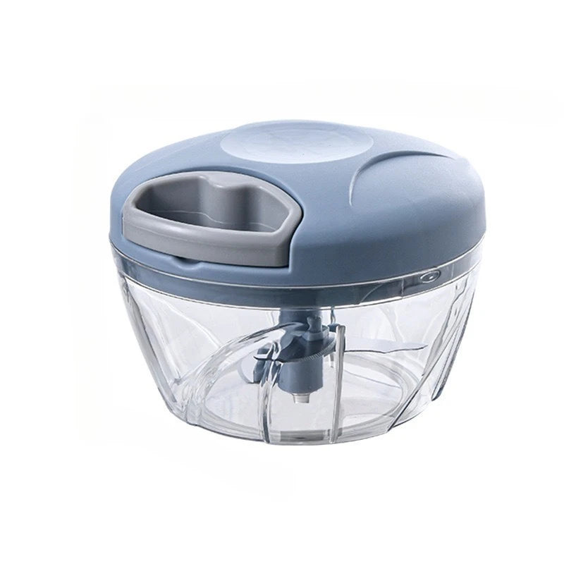 Manual Vegetable Slicer & Kitchen Chopper for Salads, Garlic, and Onion