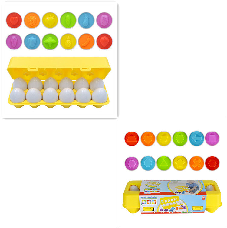 Montessori Shape Matching Egg Toy