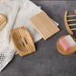 Bamboo Soap Saver Box – Self-Draining Shower & Kitchen Soap Holder