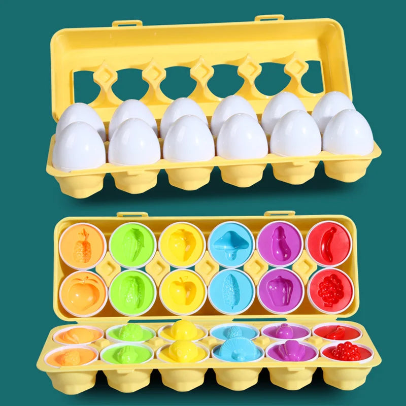 Montessori Shape Matching Egg Toy