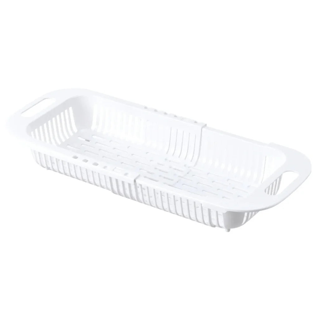 Telescopic Kitchen Organizer Sink Rack & Vegetable Drain Basket