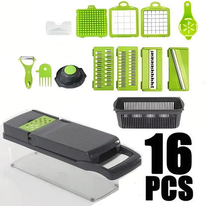 Multifunctional Kitchen Chopper Vegetable Slicer & Grater
