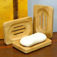 Bamboo Wooden Soap Dish – Bar Soap Holder for Bathroom & Kitchen