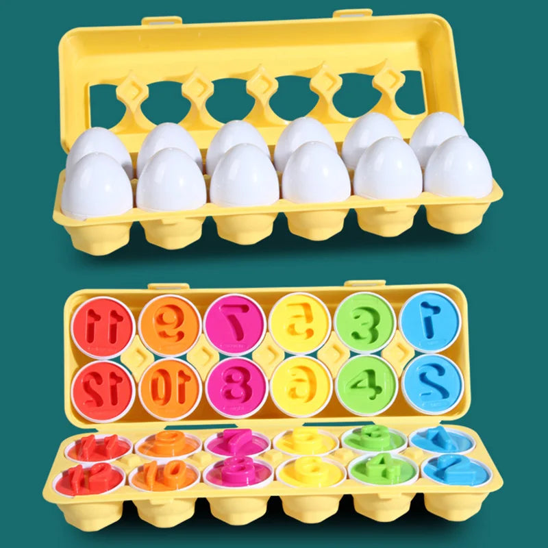 Montessori Shape Matching Egg Toy
