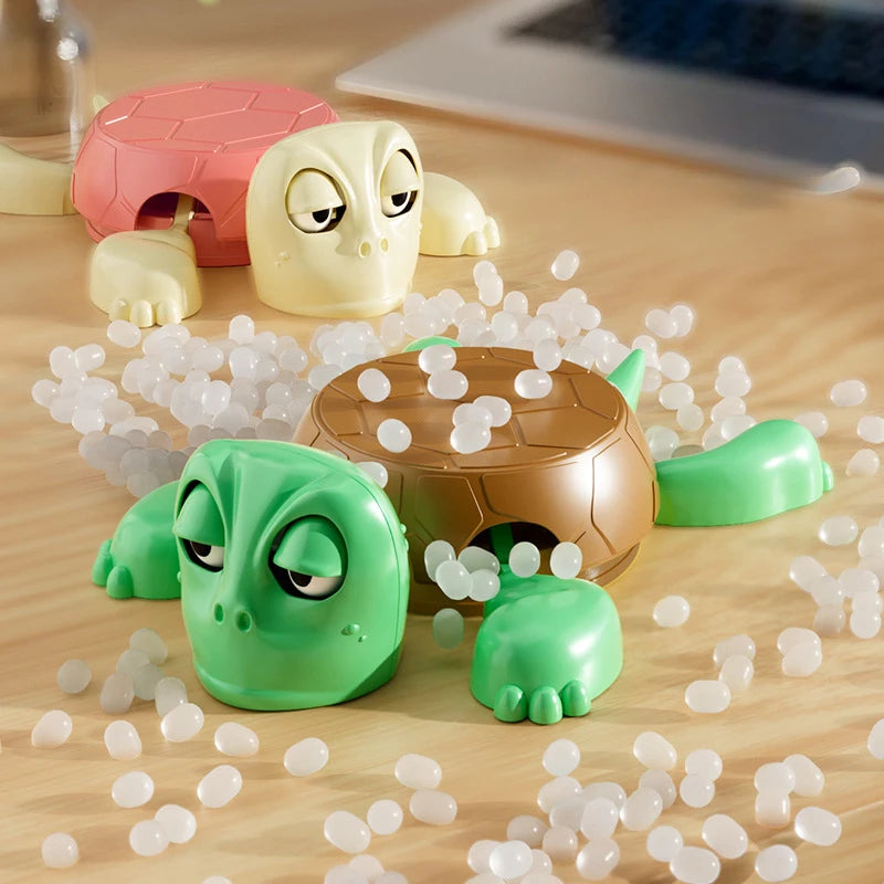 3D Printed Panicked Turtle Coaster Funny Cup Mat for Home and Office
