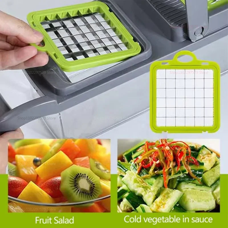 Multifunctional Kitchen Chopper Vegetable Slicer & Grater