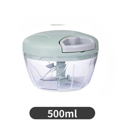 Manual Vegetable Slicer & Kitchen Chopper for Salads, Garlic, and Onion