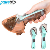 Adjustable Pet Food Measuring Scoop with Scale & Scraper