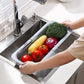 Retractable Sink Drain Rack – Adjustable Dish & Vegetable Basket