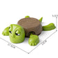 3D Printed Panicked Turtle Coaster Funny Cup Mat for Home and Office