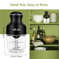Wancle 0.6L Electric Meat Grinder and Food Processor 350W