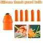 Silicone Thumb Knife with Finger Protector for Vegetable Harvesting