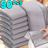Metal Steel Wire Dishcloth for Kitchen Pot and Dish Cleaning