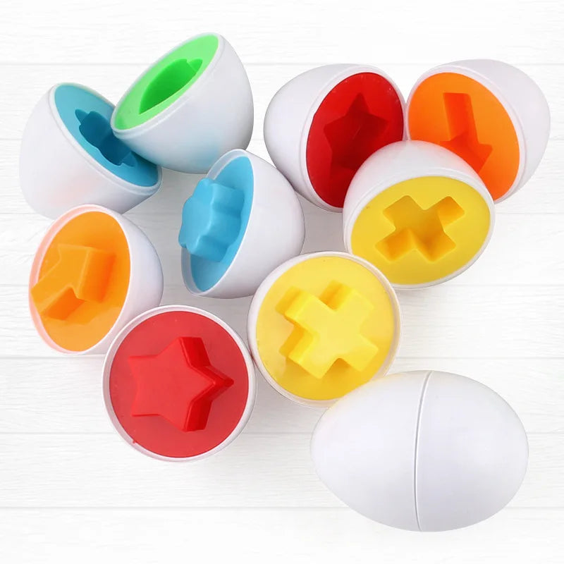 Montessori Shape Matching Egg Toy