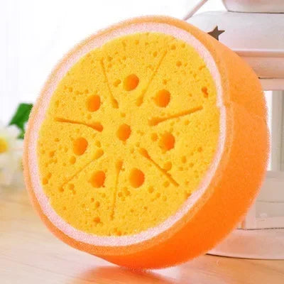 Fruit Shape Sponge Dish Towel for Kitchen Pot and Dish Cleaning