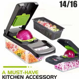 Multifunctional Kitchen Chopper Vegetable Slicer & Grater