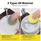 Double Side Dishwashing Sponge- Household Cleaning Tools Kitchen Tableware Dish Washing Brush
