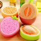 Fruit Shape Sponge Dish Towel for Kitchen Pot and Dish Cleaning