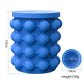 2-in-1 Silicone Ice Cube Tray & Ice Bucket for Whisky, Beer and Cold Drinks