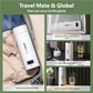 HOMEFISH 450ML Portable Electric Kettle Thermal Travel Cup