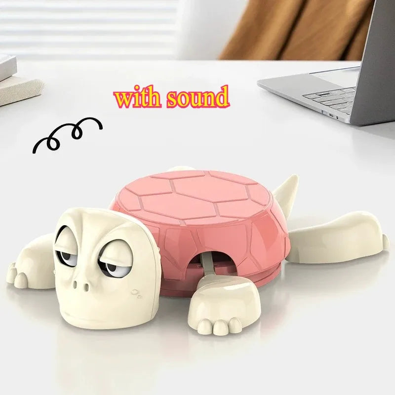 3D Printed Panicked Turtle Coaster Funny Cup Mat for Home and Office