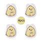 4PCS Magic Dishwashing Sponge for Kitchen and Bathroom Cleaning