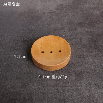 Bamboo Soap Saver Box – Self-Draining Shower & Kitchen Soap Holder