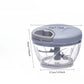Manual Vegetable Slicer & Kitchen Chopper for Salads, Garlic, and Onion