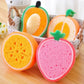 Fruit Shape Sponge Dish Towel for Kitchen Pot and Dish Cleaning
