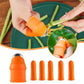 Silicone Thumb Knife with Finger Protector for Vegetable Harvesting