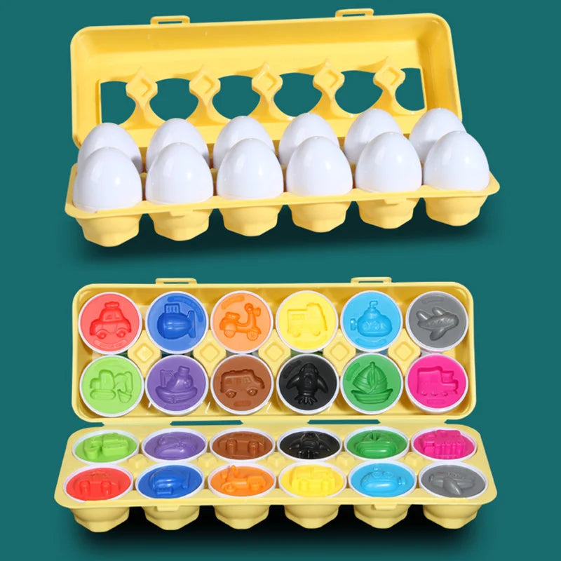Montessori Shape Matching Egg Toy