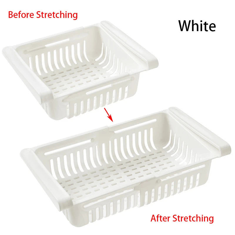 Fridge Organizer Storage Drawer – Plastic Food & Fruit Storage Box